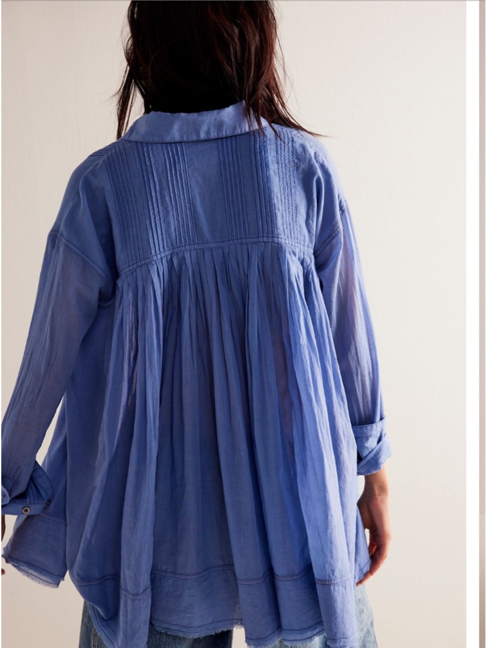 We The Free Sheer Swing Top - current on website.  Only worn once EUC - Picture 4 of 12